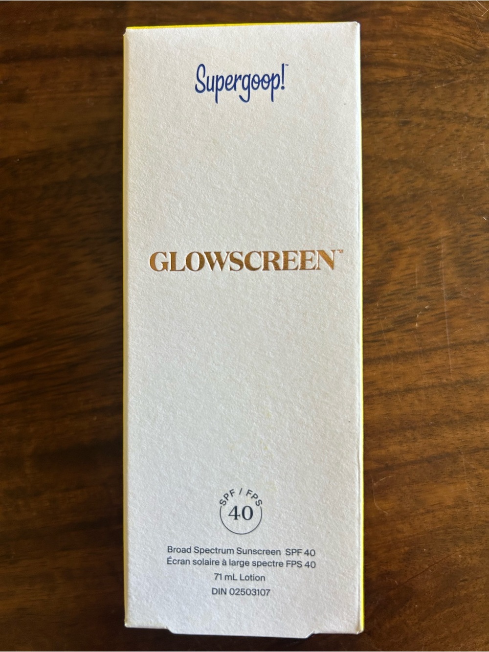 Supergoop! Glowscreen SPF 40 - Sunrise (Champagne Glow) 71ml | NIB |